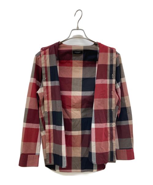 BLACK LABEL CRESTBRIDGE（ブラックレーベル クレストブリッジ）BLACK LABEL CRESTBRIDGE (ブラックレーベル クレストブリッジ) チェックシャツ レッド サイズ:Mの古着・服飾アイテム