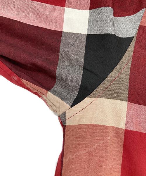 BLACK LABEL CRESTBRIDGE（ブラックレーベル クレストブリッジ）BLACK LABEL CRESTBRIDGE (ブラックレーベル クレストブリッジ) チェックシャツ レッド サイズ:Mの古着・服飾アイテム