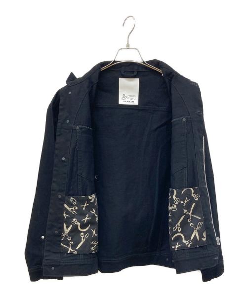 Denham（デンハム）Denham (デンハム) SOLE ZIP JACKET ブラック サイズ:Mの古着・服飾アイテム