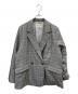 stola.（ストラ）の古着「中綿ダブルジャケット」｜グレー