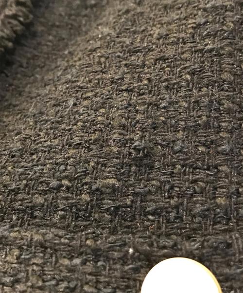 green label relaxing（グリーンレーベルリラクシング）green label relaxing (グリーンレーベルリラクシング) ツイードベスト　3622-699-0207 ブラック サイズ:表記無しの古着・服飾アイテム