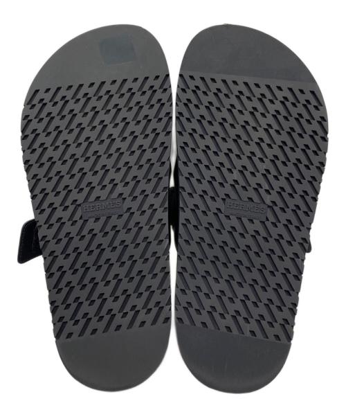 HERMES（エルメス）HERMES (エルメス) サンダル 《シプレ》 ブラック サイズ:36の古着・服飾アイテム