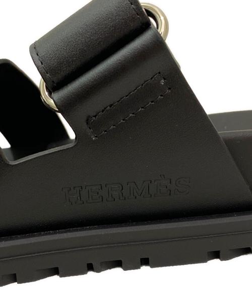 HERMES（エルメス）HERMES (エルメス) サンダル 《シプレ》 ブラック サイズ:36の古着・服飾アイテム