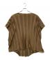 me ISSEY MIYAKE（ミーイッセイ ミヤケ）の古着「プリーツカットソー」｜ブラウン