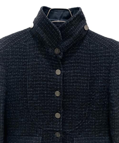 CHANEL（シャネル）CHANEL (シャネル) ツイードジャケット ネイビー サイズ:36の古着・服飾アイテム