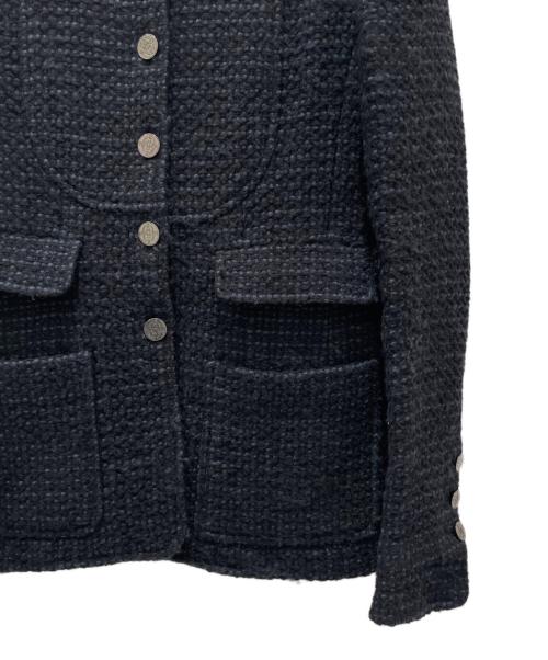 CHANEL（シャネル）CHANEL (シャネル) ツイードジャケット ネイビー サイズ:36の古着・服飾アイテム