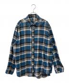 ISSUETHINGSイシューシングス）の古着「type66b チェックシャツ」｜ブルー