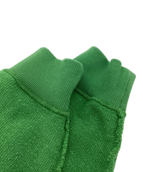 ISSUETHINGS（イシューシングス）ISSUETHINGS (イシューシングス) Type56 インサイドアウトクルーネックスウェット グリーン サイズ:SIZE 1の古着・服飾アイテム