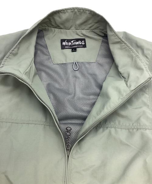 WILD THINGS（ワイルドシングス）WILD THINGS (ワイルドシングス) ナイロンベスト カーキ サイズ:Lの古着・服飾アイテム