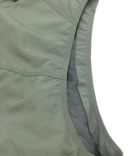 WILD THINGS（ワイルドシングス）WILD THINGS (ワイルドシングス) ナイロンベスト カーキ サイズ:Lの古着・服飾アイテム