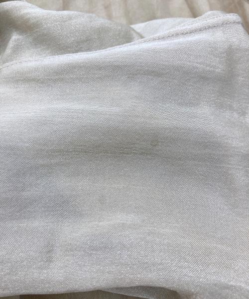 muller of yoshiokubo（ミュラーオブヨシオクボ）muller of yoshiokubo (ミュラーオブヨシオクボ) Rain Jersey blouse ベージュ サイズ:38の古着・服飾アイテム