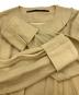 中古・古着 muller of yoshiokubo (ミュラーオブヨシオクボ) Rain Jersey blouse ベージュ サイズ:38：5000円