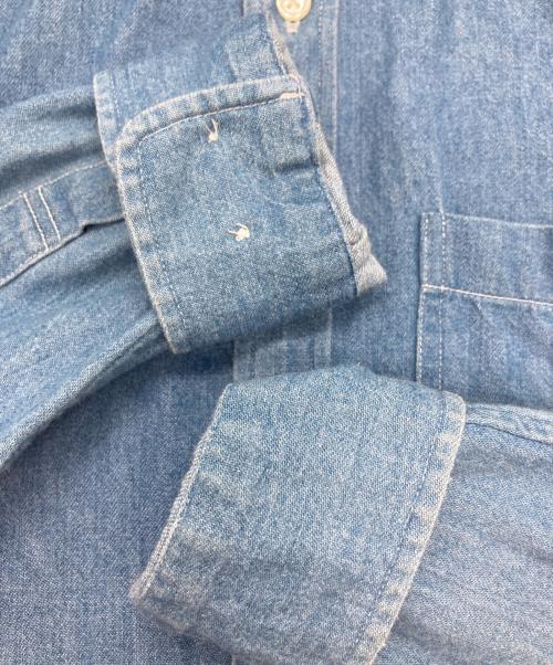 SUPREME（シュプリーム）SUPREME (シュプリーム) Denim Shirt ブルー サイズ:Sの古着・服飾アイテム