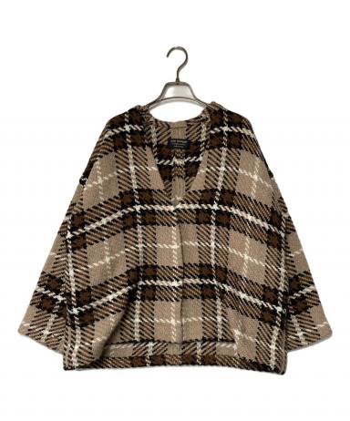 中古・古着通販】john branigan (ジョンブラニガン) チェックVネック