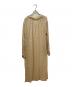 sara mallika (サラマリカ) Rayon leaf Jacquard dress ベージュ サイズ:FREE：5000円