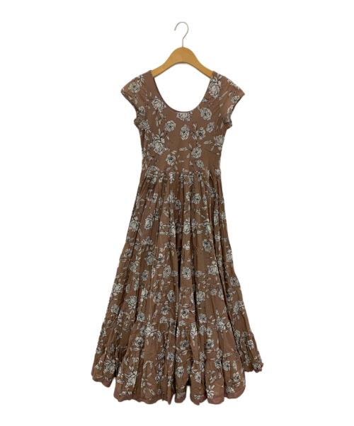 MARIHA（マリハ）MARIHA (マリハ) 草原の虹のドレス ピンク×ホワイト サイズ:-の古着・服飾アイテム