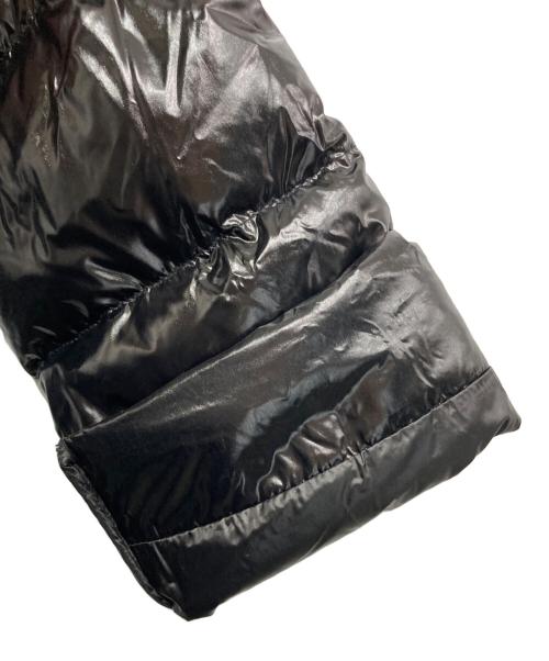 RED VALENTINO（レッドヴァレンティノ）RED VALENTINO (レッドヴァレンティノ) フード付ダウンコート ブラック サイズ:36の古着・服飾アイテム