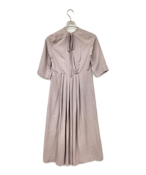 Demi-Luxe Beams（デミルクス ビームス）Demi-Luxe Beams (デミルクス ビームス) バックリボンワンピース パープル サイズ:36の古着・服飾アイテム