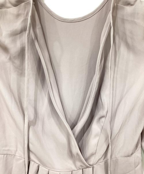 Demi-Luxe Beams（デミルクス ビームス）Demi-Luxe Beams (デミルクス ビームス) バックリボンワンピース パープル サイズ:36の古着・服飾アイテム