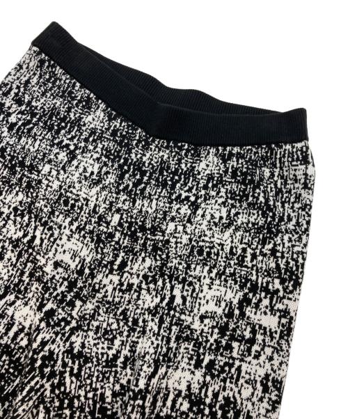 BEAUTY&YOUTH（ビューティーアンドユース）BEAUTY&YOUTH (ビューティーアンドユース) レーヨンコットンジャカードニットパンツ ブラック サイズ:Sの古着・服飾アイテム