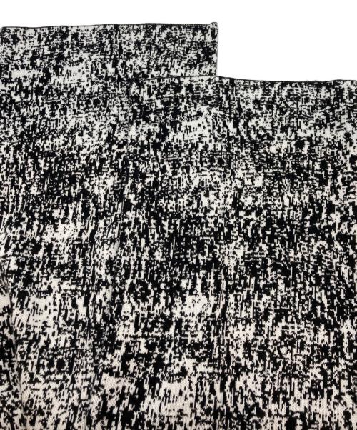 BEAUTY&YOUTH（ビューティーアンドユース）BEAUTY&YOUTH (ビューティーアンドユース) レーヨンコットンジャカードニットパンツ ブラック サイズ:Sの古着・服飾アイテム