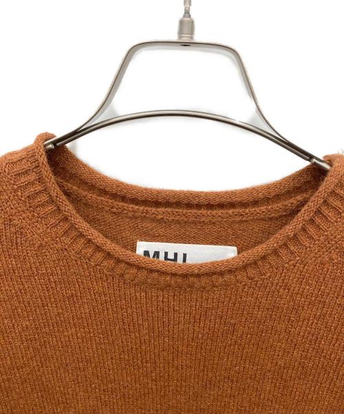 MHL（エムエイチエル）MHL (エムエイチエル) ウールニット ブラウン サイズ:2の古着・服飾アイテム
