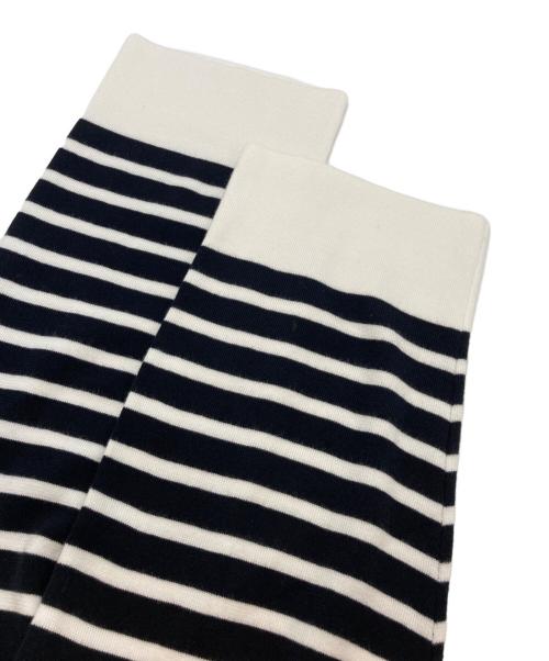 GALERIE VIE（ギャルリーヴィー）GALERIE VIE (ギャルリーヴィー) イスラエルギザコットン ボートネックプルオーバー ネイビー サイズ:Freeの古着・服飾アイテム