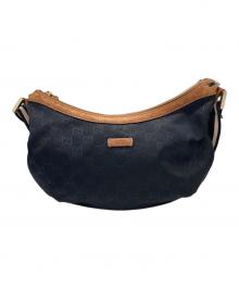 GUCCI（グッチ）の古着「ショルダーバッグ」｜ネイビー