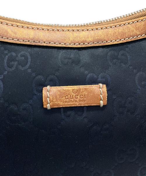 GUCCI（グッチ）GUCCI (グッチ) ショルダーバッグ ネイビーの古着・服飾アイテム