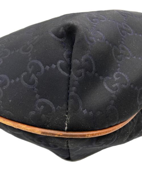 GUCCI（グッチ）GUCCI (グッチ) ショルダーバッグ ネイビーの古着・服飾アイテム