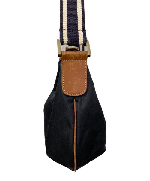 GUCCI（グッチ）GUCCI (グッチ) ショルダーバッグ ネイビーの古着・服飾アイテム