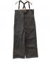 UNIVERSAL OVERALL（ユニバーサルオーバーオール）の古着「2WAYサスペンダーパンツ」｜グレー