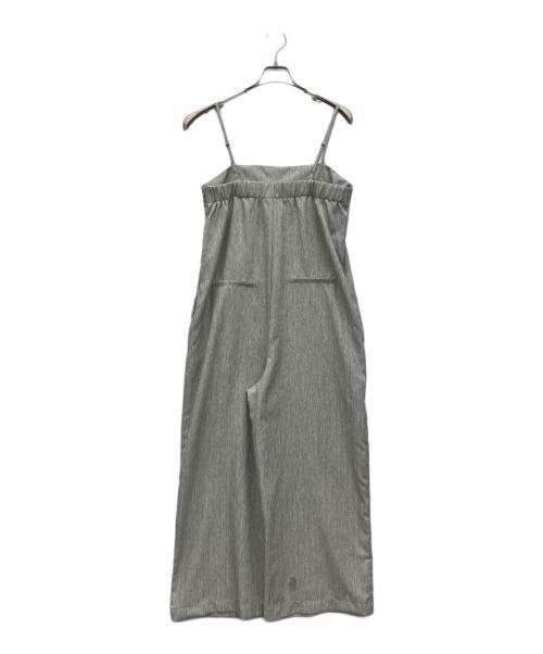 meri（ミーリー）meri (ミーリー) ブッチャーキャミオールインワン グレー サイズ:Fの古着・服飾アイテム