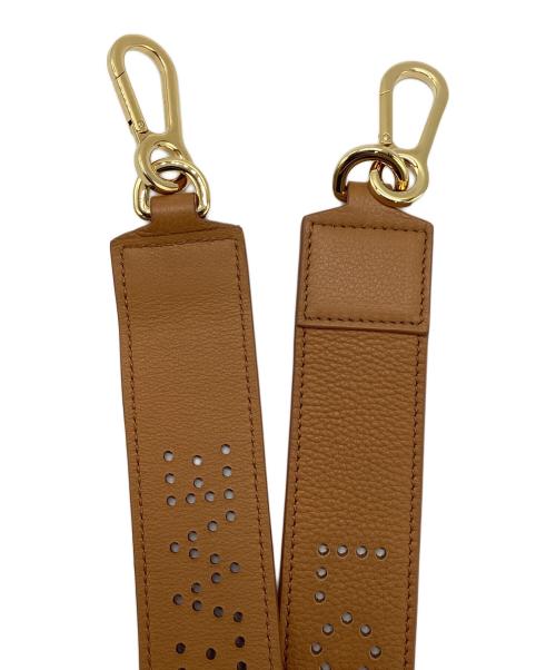 LOEWE（ロエベ）LOEWE (ロエベ) PERFORATED STRAP ブラウンの古着・服飾アイテム