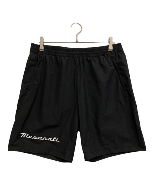 DESCENTE（デサント）DESCENTE (デサント) Maserati (マセラティ) ウーブンショーツ ブラックの古着・服飾アイテム