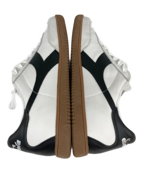 DIADORA（ディアドラ）DIADORA (ディアドラ) TRAINER レザースニーカー ホワイト サイズ:UK10.5の古着・服飾アイテム