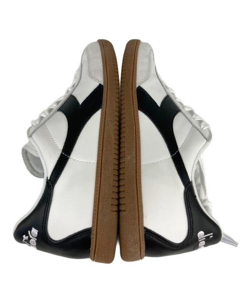 DIADORA（ディアドラ）DIADORA (ディアドラ) TRAINER レザースニーカー ホワイト サイズ:UK10.5の古着・服飾アイテム