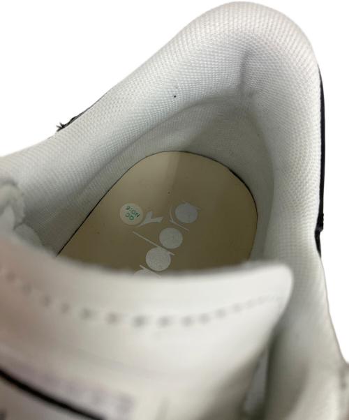 DIADORA（ディアドラ）DIADORA (ディアドラ) TRAINER レザースニーカー ホワイト サイズ:UK10.5の古着・服飾アイテム