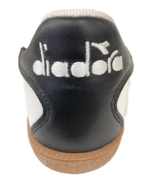 DIADORA（ディアドラ）DIADORA (ディアドラ) TRAINER レザースニーカー ホワイト サイズ:UK10.5の古着・服飾アイテム