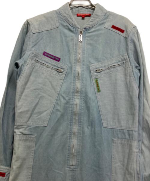 VIVIENNE TAM（ヴィヴィアンタム）VIVIENNE TAM (ヴィヴィアンタム) ジャンプスーツ インディゴ サイズ:Sの古着・服飾アイテム