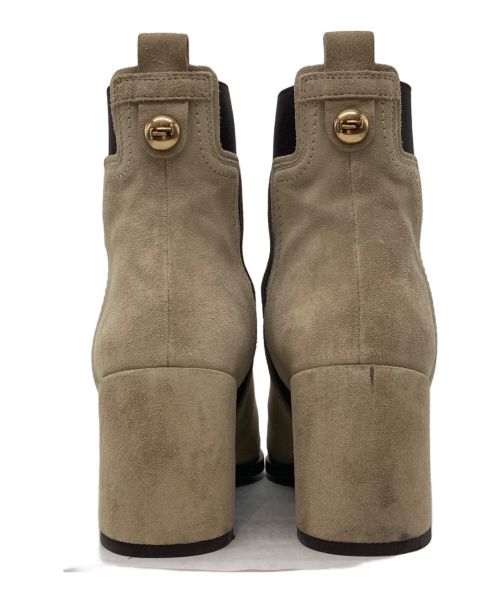 TOD'S（トッズ）TOD'S (トッズ) ショートブーツ ベージュ サイズ:37 1/2の古着・服飾アイテム