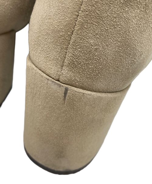 TOD'S（トッズ）TOD'S (トッズ) ショートブーツ ベージュ サイズ:37 1/2の古着・服飾アイテム