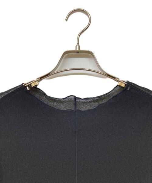 ANAYI（アナイ）ANAYI (アナイ) シアージャージー プルオーバー ブラック サイズ:36の古着・服飾アイテム