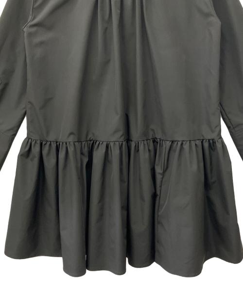 anuans（アニュアンス）anuans (アニュアンス) ギャザーフレアミニワンピース ブラック サイズ:Fの古着・服飾アイテム