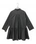 anuans (アニュアンス) ギャザーフレアミニワンピース ブラック サイズ:F：10000円