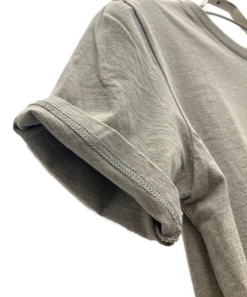 mina perhonen（ミナ ペルホネン）mina perhonen (ミナ ペルホネン) クルーネックTシャツ グレー サイズ:SIZESの古着・服飾アイテム