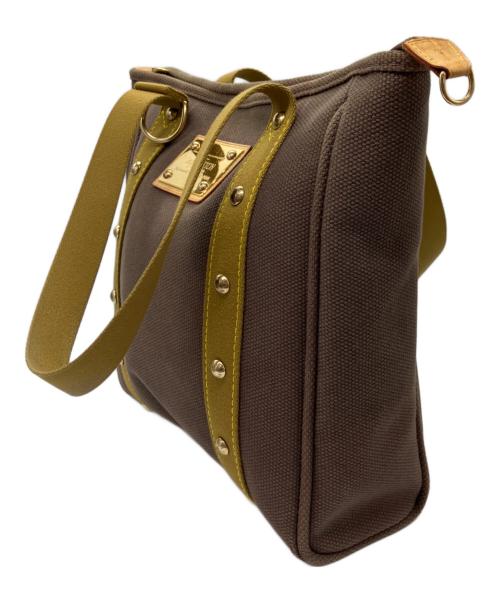 LOUIS VUITTON（ルイ ヴィトン）LOUIS VUITTON (ルイ ヴィトン) アンティグア カバMM ブラウンの古着・服飾アイテム