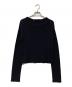 DEUXIEME CLASSE (ドゥーズィエム クラス) 24AW off shoulder プルオーバー ブラック サイズ:-：10000円