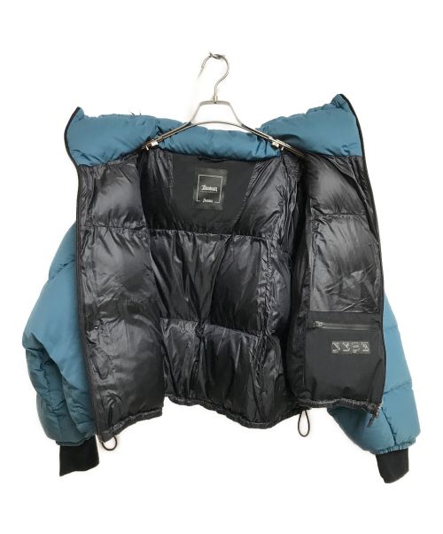 HERNO（ヘルノ）HERNO (ヘルノ) ショートダウンジャケット ブルー サイズ:SIZE 42の古着・服飾アイテム