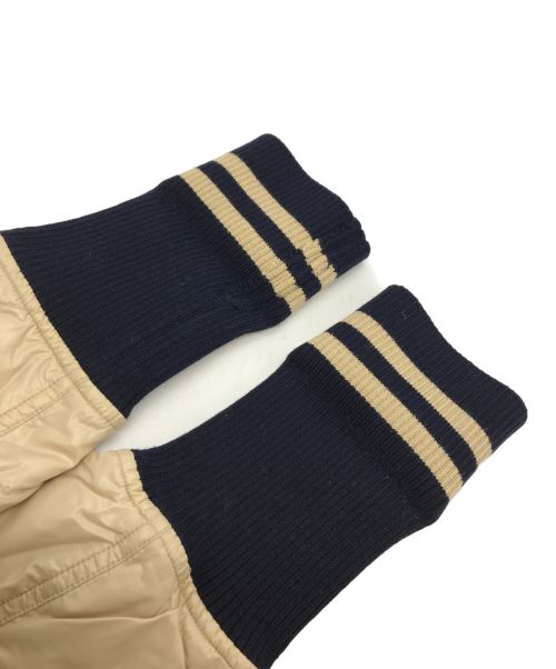 DUVETICA（デュベティカ）DUVETICA (デュベティカ) JUNYA WATANABE MAN (ジュンヤワタナベマン) キルティングダウンジャケット オレンジ×ベージュ サイズ:XSの古着・服飾アイテム